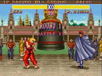 une photo d'Ã©cran de Street Fighter 2 - The World Warrior sur Nintendo Super Nes